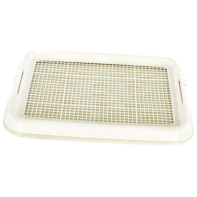 Training Toilet Potty Tray, Portable Reusable Tray Dog Toilet Training With Efficient Solution, 20.5x14.2x3.1in Or 24.4x16.9x3.1in, Indoor Outdoor Dog Supplies For Puppy (Large