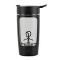 thumbnail image 1 of Gazechimp Electric Protein Shaker Bottle Lightweight Blender Cup for Sports Gym Office Black, 1 of 8