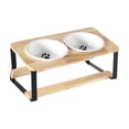 thumbnail image 1 of Gazechimp Elevated Cat Bowls Raised Cat Feeder for Food and Water Lightweight with Footprint, 1 of 8