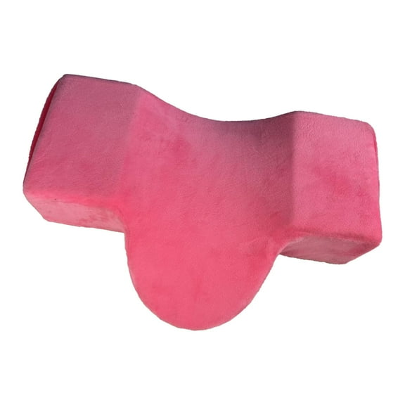 Gazechimp Eyelash Extension Neck Pillow Memory Foam Neck Pillow for Makeup Beauty Home rose red