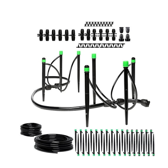 Gazechimp Garden Drip Irrigation System Multifunctional for Swimming Pool Mist Cooling