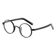 thumbnail image 1 of Gazechimp Glasses Frames Classic Full Rim Oval Oversized Titanium Alloy Eyeglass Frame A, 1 of 8