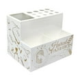 thumbnail image 1 of Gazechimp Hair Stylist Shears Stand Barber Scissors Holder Box for Hairstyling Brushes white, 1 of 8