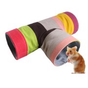 Gazechimp Hamster Fun Tunnels ,Small Animal Play Tunnel Excise Tube Hamster Toy Foldable Hiding Training Hideout Tunnelsor Guinea Pigs,Gerbils,Rats,Mice,Ferrets