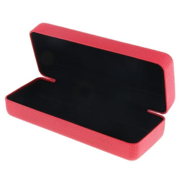 Gazechimp Hard Shell Glasses Case, Eyeglass Case for Man and Women, Protective Case ,Red