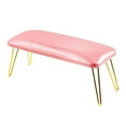 thumbnail image 1 of Gazechimp Manicure Hand Rest Non Slip Nail Hand Rest Stand Arm Rest for Nail Techs Use Pink and gold, 1 of 8