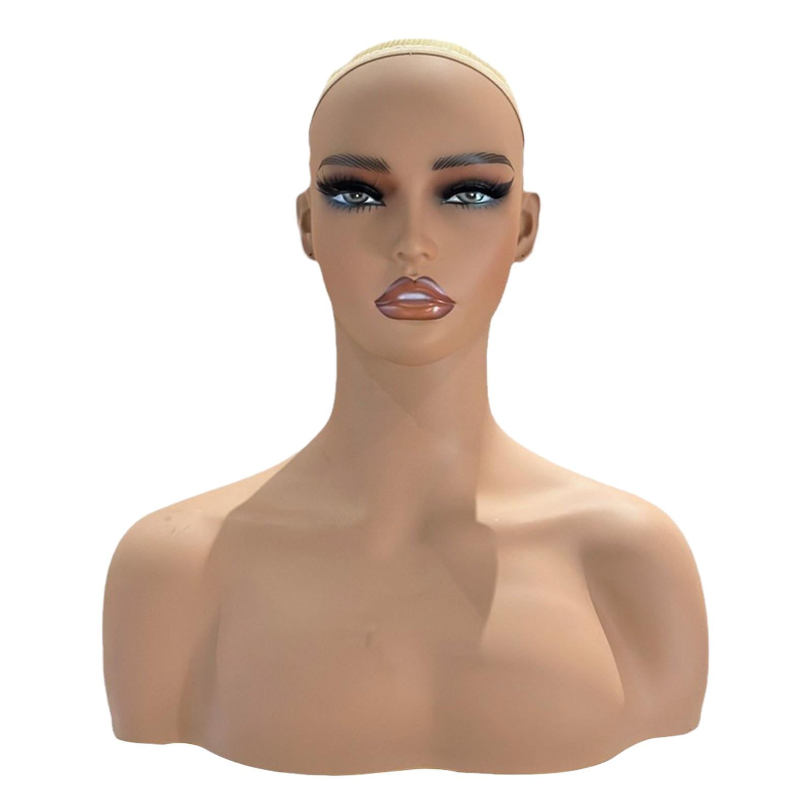 Gazechimp Mannequin Head Professional Multipurpose Holder for Jewelry Earrings