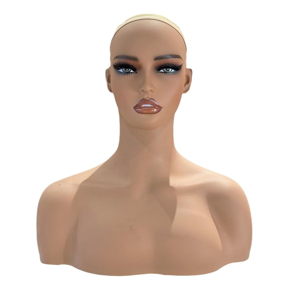 Gazechimp Mannequin Head Professional Multipurpose Holder for Jewelry Earrings