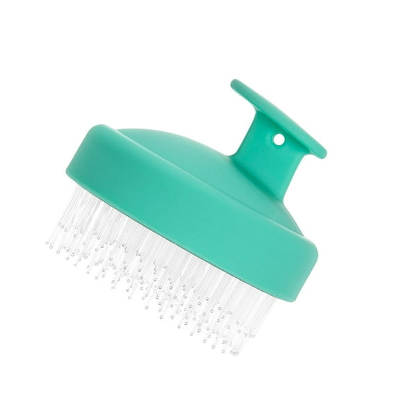 Gazechimp Massage Hair Brush Lightweight Space Saving Hair Wash Tool for Thick Wet or Dry Light Green