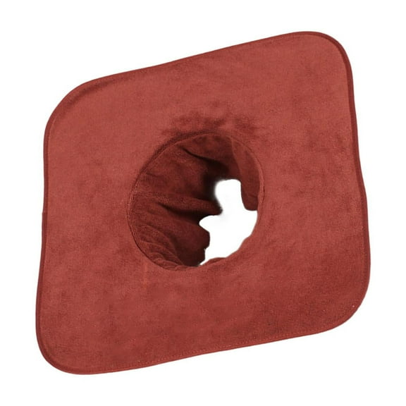 Gazechimp Massage Table Towel Breathable SPA Bed Head Curtain Pad for Beauty Salon SPA Dark Brown