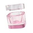 thumbnail image 1 of Gazechimp Nail Art Dappen Dish with Lid Acrylic Nail Art Accessory Glass Cup for Salon Pink, 1 of 8