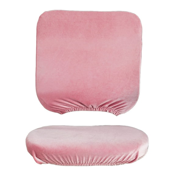 Gazechimp Office Chair Covers Stretch Computer Chair Slipcovers Soft Universal Rotating Chair Cover Washable Armchair Slipcovers Dustproof Protectors,Pink
