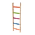 thumbnail image 1 of Gazechimp Parrot Ladder Perch Bird Climbing Bridge for Grinding Paws Easy to Install Wooden Pet Ladder Bird Chewing Toy for Exercise B 35cmx10cm, 1 of 8