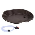thumbnail image 1 of Gazechimp Reptile Bathing Dish Pool Turtle Water Bowl for Pet Supplies Tortoises Snake hose drain, 1 of 8