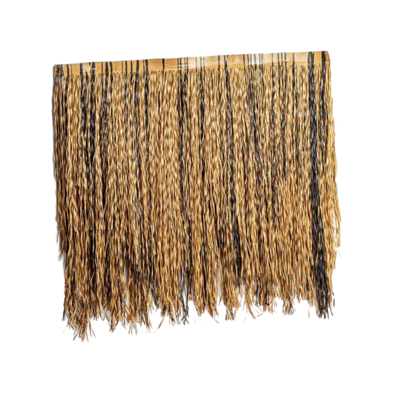 Gazechimp Roof Thatch Fire Retardant Thatch Roofing Synthetic Thatch ...