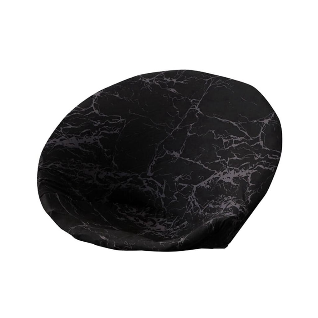Gazechimp Round Saucer Chair Cover Slipcover, Stretch Jacquard Moon