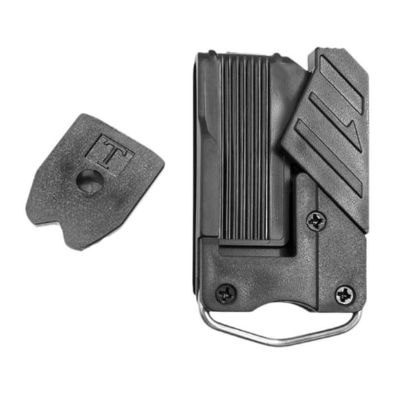 Gazechimp Tape Measure Holder Belt Tool Convenient Sturdy Clipped Tools Tool Belt Clip Black With