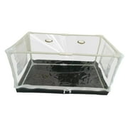 Gazechimp Tent Kit Clear Cultivation Folding Container 50cmx25cmx25cm