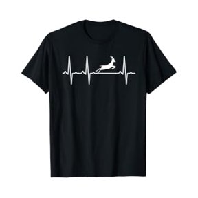 Gazelle Heartbeat Antelope Buck Lover T-Shirt, Unisex T-Shirt