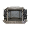 thumbnail image 1 of Open Box Gazelle Pop Up 8 Person Camping Gazebo Day Tent w/ Mesh Windows, 1 of 7
