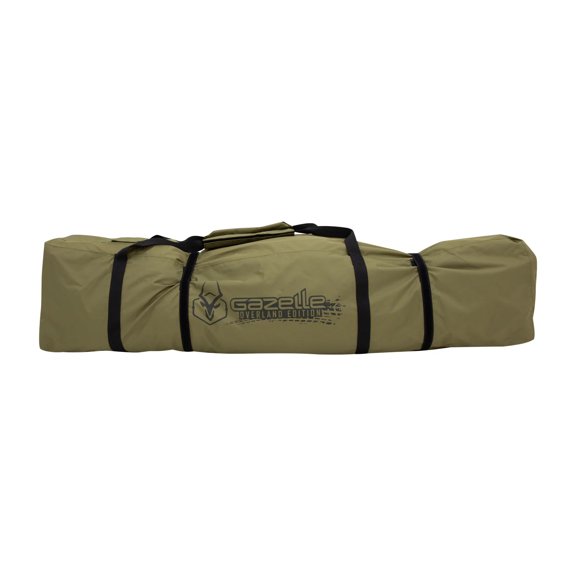 Gazelle T3 Tandem 600D Oversized Padded Straps Zipper Cover Oak Moss Duffle Bag