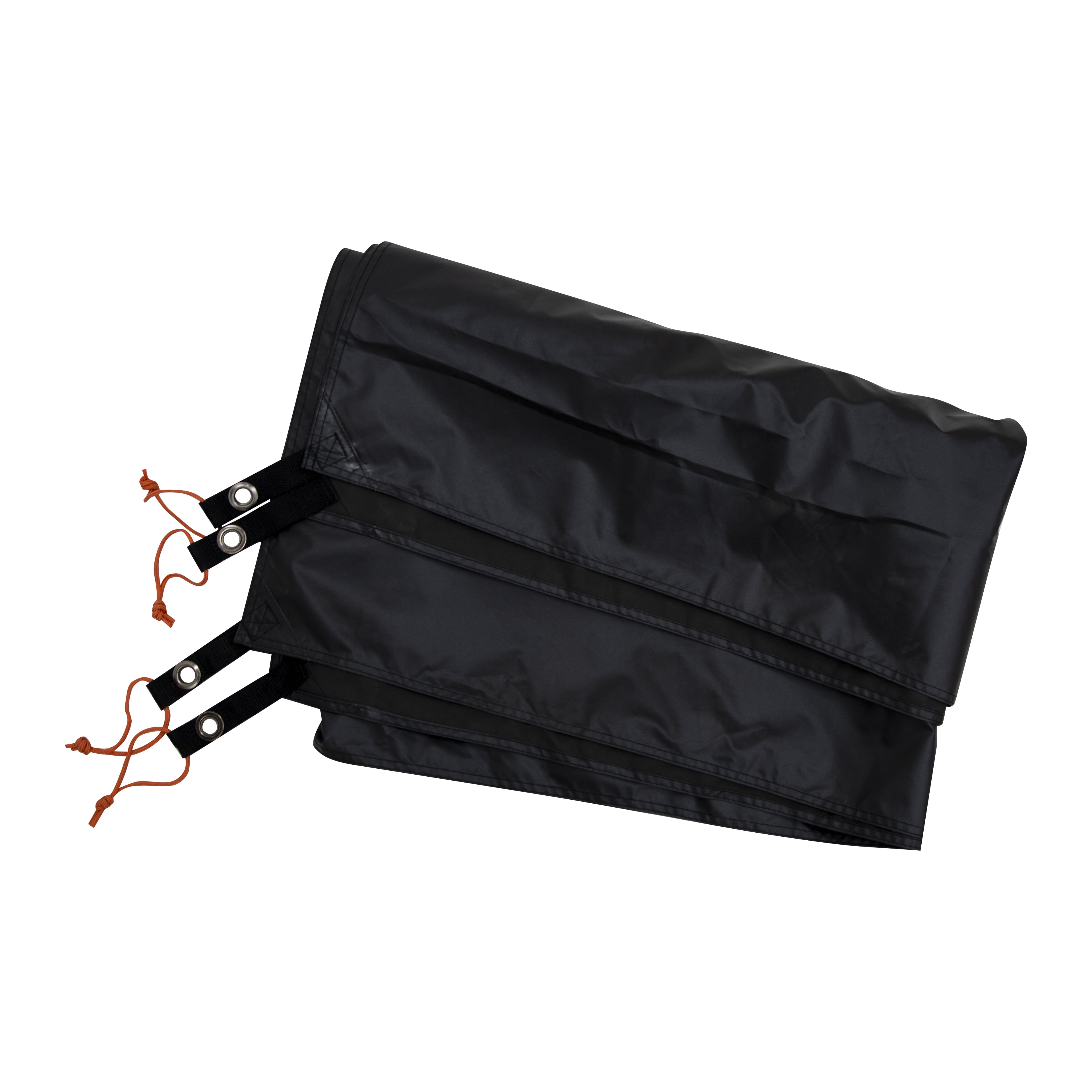 Black Waterproof Polyester T4 Tent Footprint with Stakes