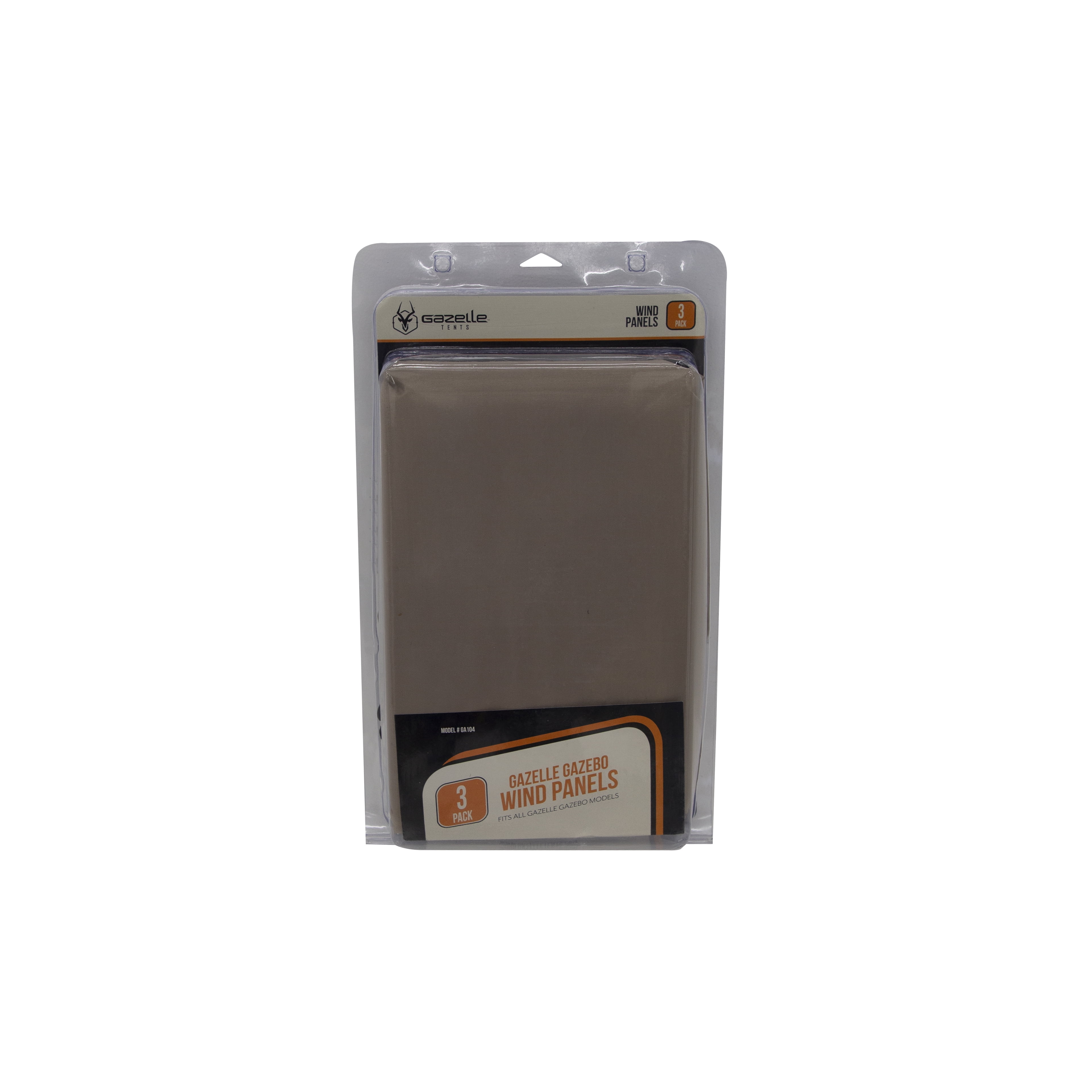 Desert Sand 3-Pack Portable Gazebo Wind Panels
