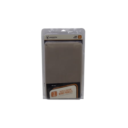 Gazelle Tents™, 3-Pack Gazebo Wind Panels, Portable Gazebo Wind Panels, Desert Sand, GA104
