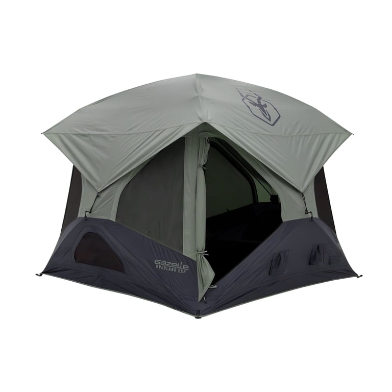 Gazelle Tents™ T4 Overland EXP Hub Tent, 4-Person, Agave Green, 94