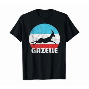 Gazelle Vintage Retro Silhouette Gift T-Shirt, Unisex T-Shirt