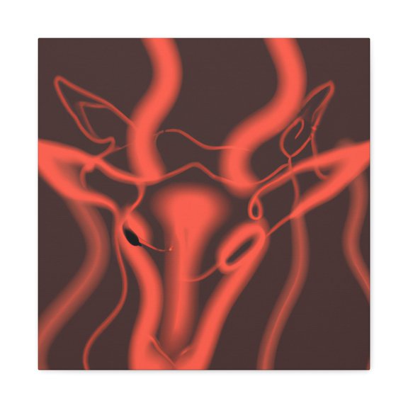 Gazelle of Graceful Form - Canvas