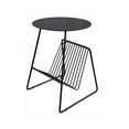 thumbnail image 1 of Gazette Magazine Table Black Metal, 1 of 4