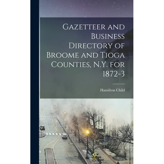 Gazetteer and Business Directory of Broome and Tioga Counties, N.Y. for 1872-3 (Hardcover)