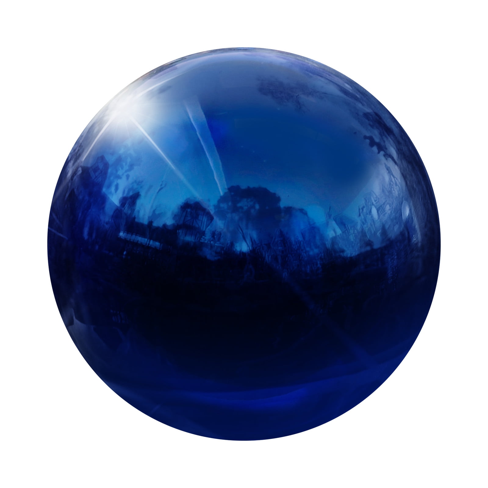 Gazing Ball 3.5 Inch 90mm Reflective Sphere Polished Hollow Ball Deep ...