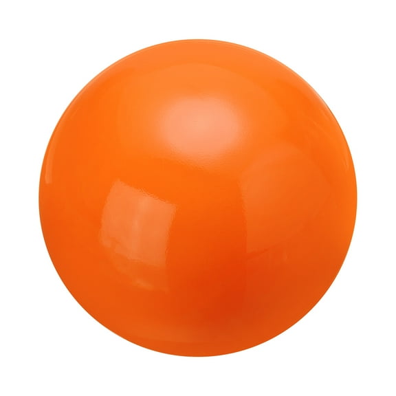 Gazing Ball 3.5 Inch 90mm Reflective Sphere Polished Hollow Ball Orange
