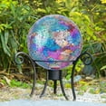 thumbnail image 1 of Gazing Ball, Mosaic Glass Gazing Balls Sphere,Cracked Glass Gazing Ball Suit for Garden Outdoor Decoration,Red, 1 of 7