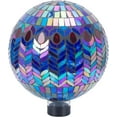 thumbnail image 1 of Gazing Ball, Mosaic Glass Gazing Balls Sphere Suit for Garden Yard Lawn Indoor Outdoor Decoration,Colorful, 1 of 7