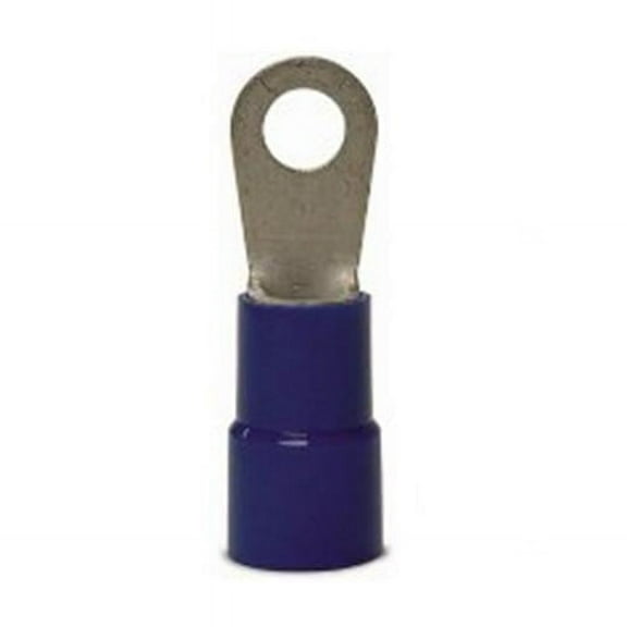 Gb-Gardner Bender 14-097 6 AWG Vinyl-Insulated Ring Terminal - Blue - 1/2 in. Stud