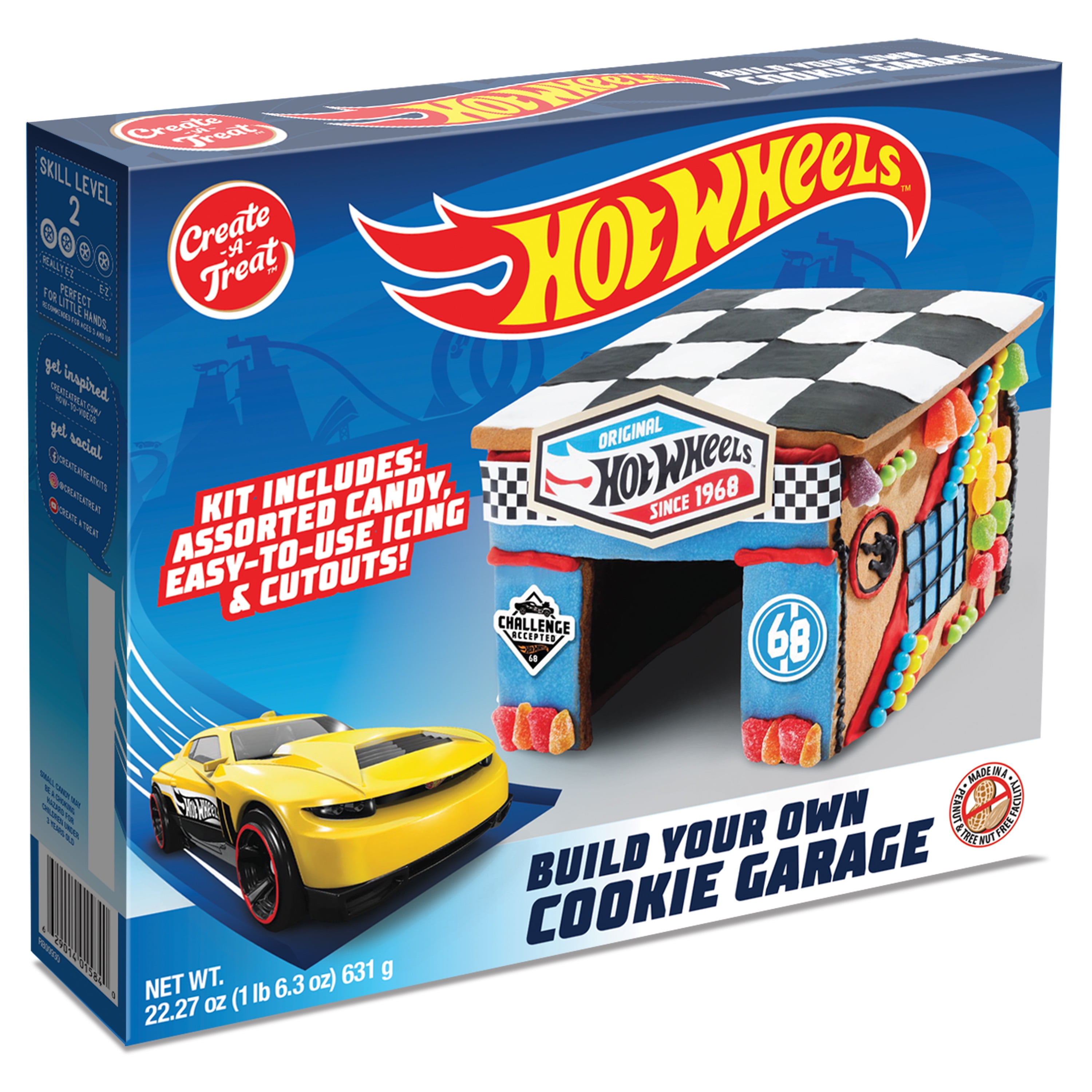 Gb Hot Wheels Garage Cookie Deco Kit - Walmart.com