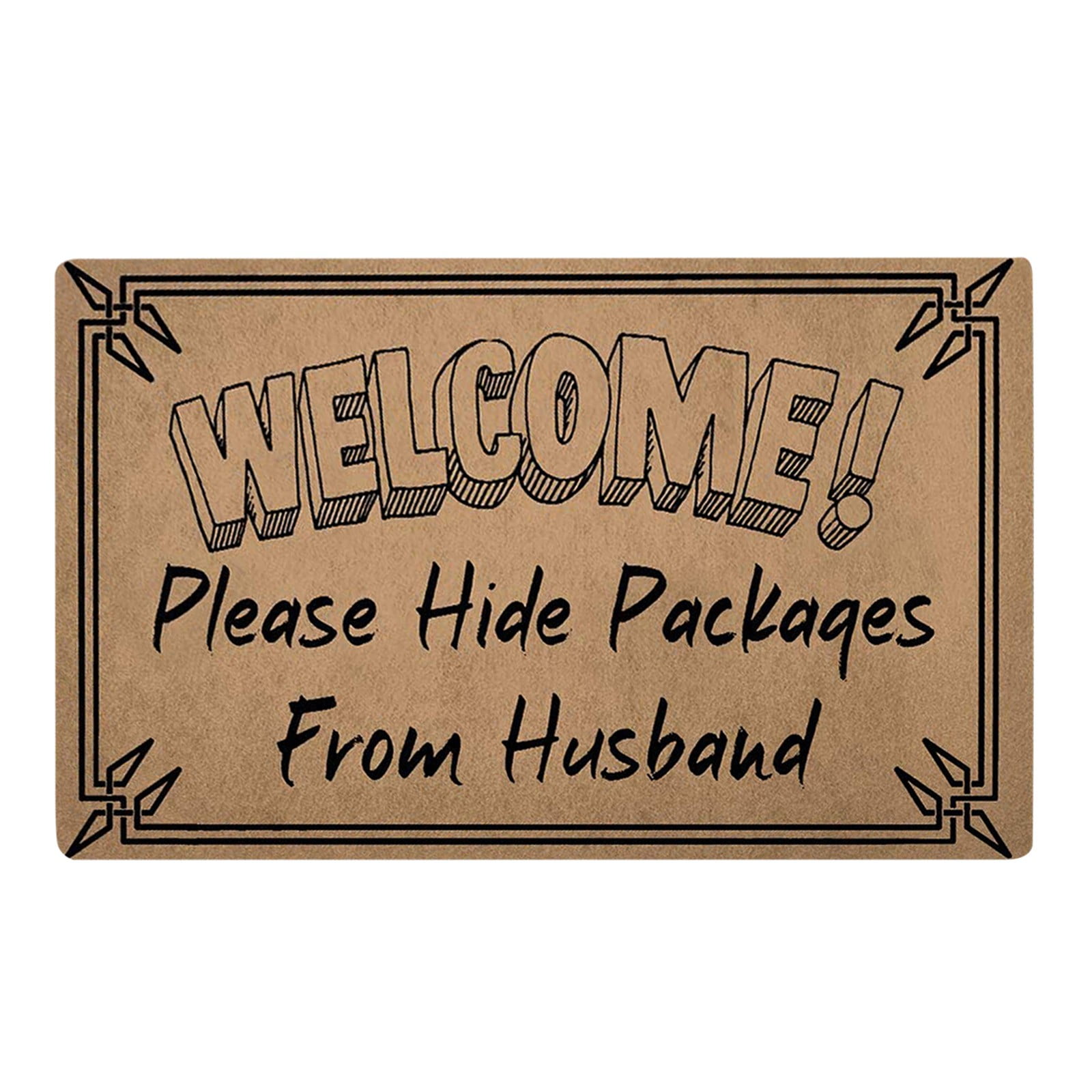 Gbayxj Carpet Funny Floor Mats Decorative Doormat Life Quotes Or