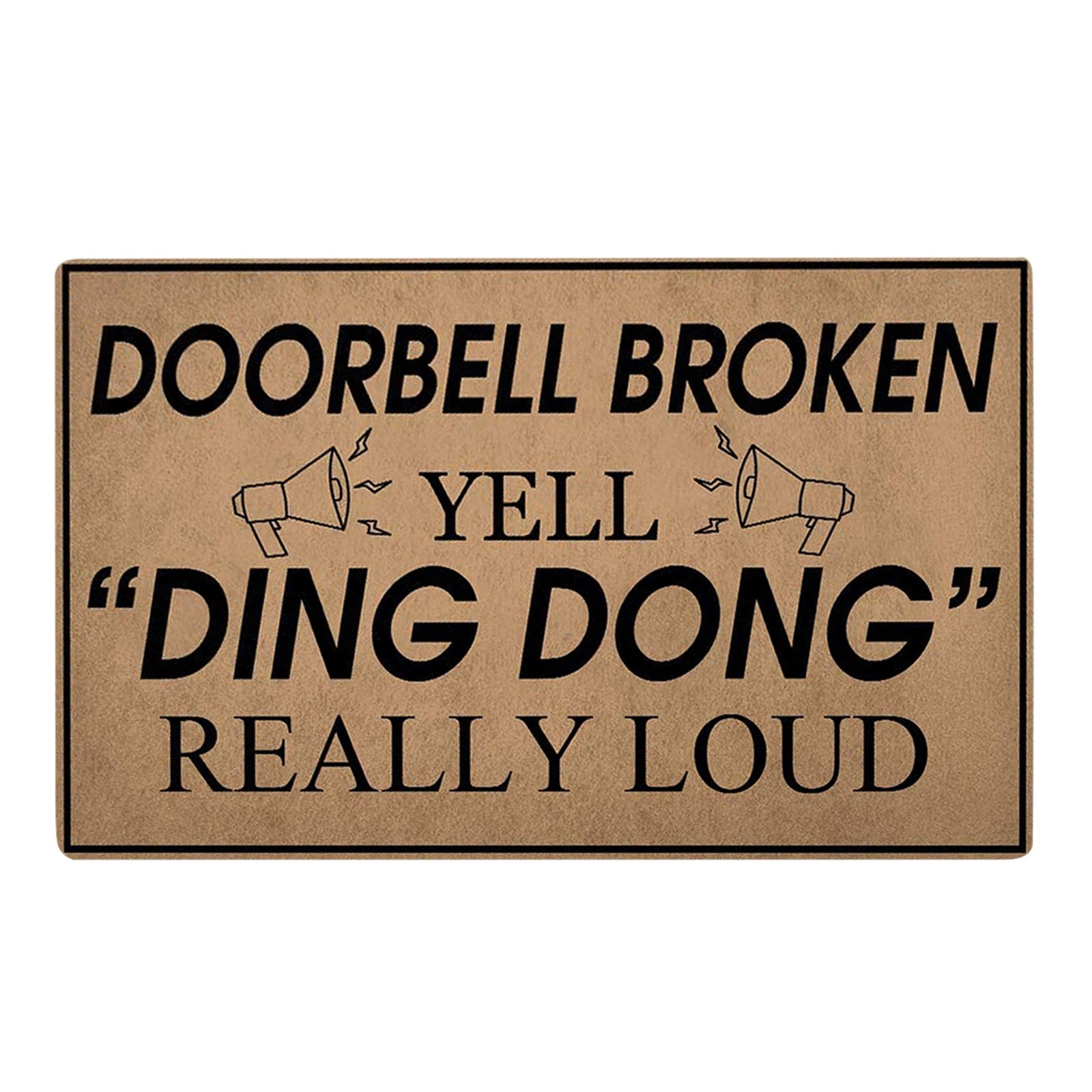 Gbayxj Carpet Funny Floor Mats Decorative Doormat Life Quotes Or