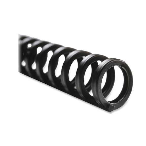 Gbc Proclick Binding Spine - 0.63" Diameter - 110 Sheet Capacity - Letter 8.50" X 11" - 100 / Box - Black (GBC2514517)
