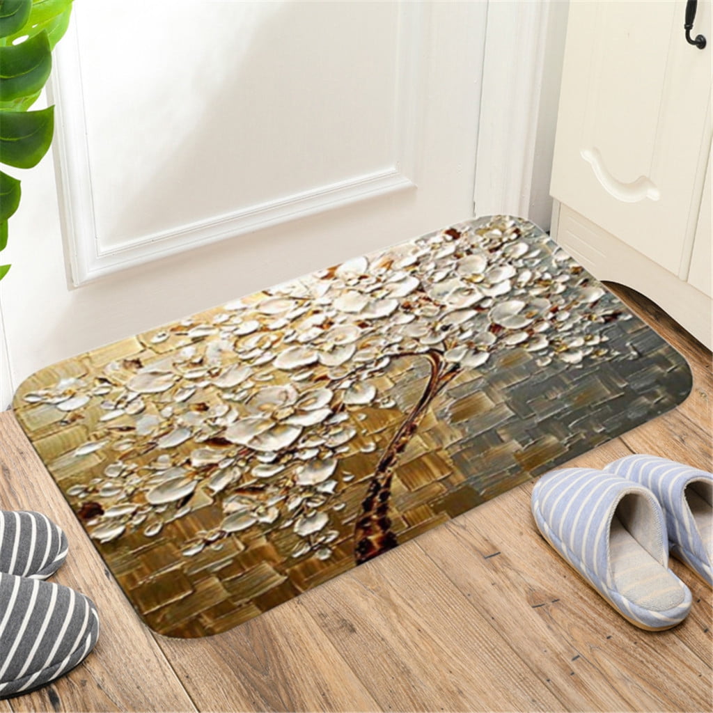 Gbifzutdjp Non Slip Rug Pad Gripper Rectangle NonSlip Door Mat Bedroom