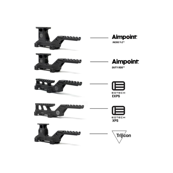 GBRS Group Hydra V2 Red Dot Sight Red Dot Sight Mount Kit, EOTECH XPS, FDE, One Size