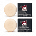 thumbnail image 1 of GENTS 97% All Natural Shave Soap - Creates a Rich Lather Foam for Wet Shaving Experience 3 oz (2 Pack Sandalwood), 1 of 7