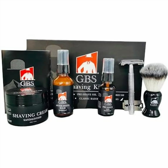 Gbs Shaving Kit For Men, 1 Ea
