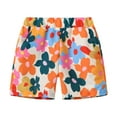 thumbnail image 1 of Gbsyewxs Shorts For Boys Pull On ​Elastic Waist Printed Beach Breathable Summer Boys Shorts Beige Size 1-2 Years, 1 of 5