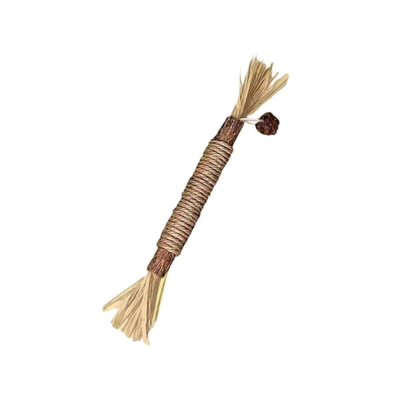 Gbsyu 5 Pack Silvervine Sticks Cat Chew Toys, Indoor Cats Aggressive Chewers Self-Entertainment & Dental Care, Durable Natural Silvervine For Pet Teething Boredom Relief