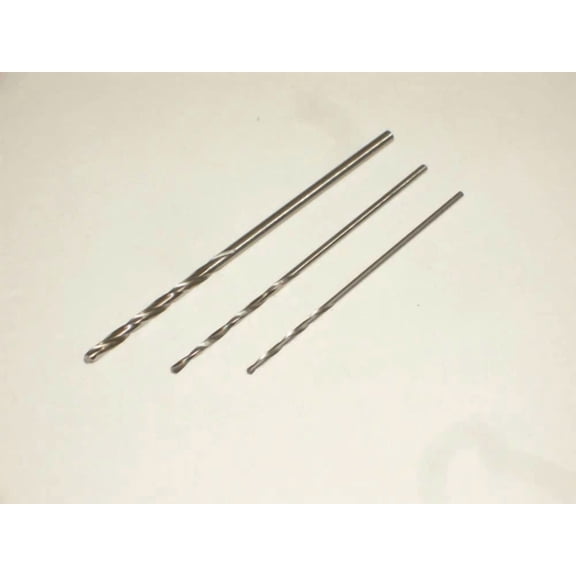 Gc Electronics 22-275 3 Pc Pcb Fine Drill Bit Set #66(.033) #60(.044) 1/16"