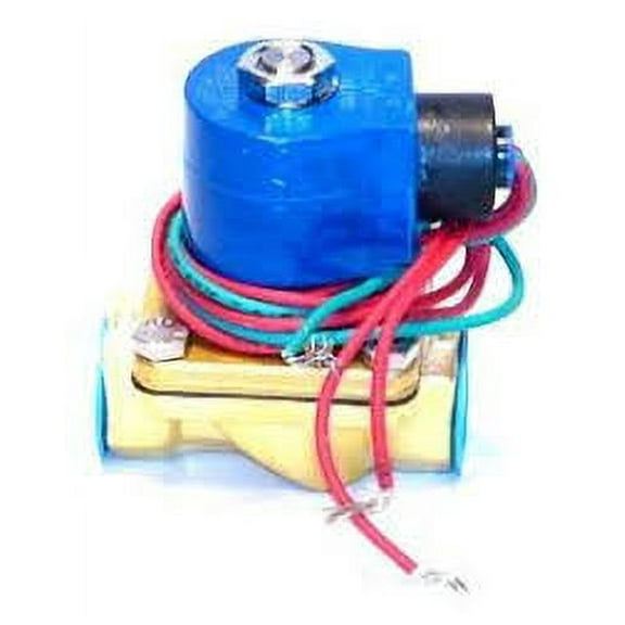 Gc Valves S211GF02N5DG4 120V 1/2" Npt. 2-Way N.C. Brass Solenoid Valve 150 Psi Max, 4 Psi Min. 5/8" Orifice